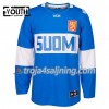 Finland tröja Blank World Cup i ishockey 2016 Blå Premier - NHL Tröjor Barn Finland tröja Blank World Cup i ishockey 2016 Blå Premier - NHL Tröjor Barn